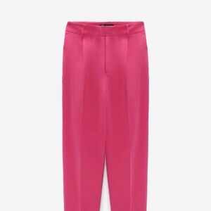 Zara Vibrant Pink Women's Trousers